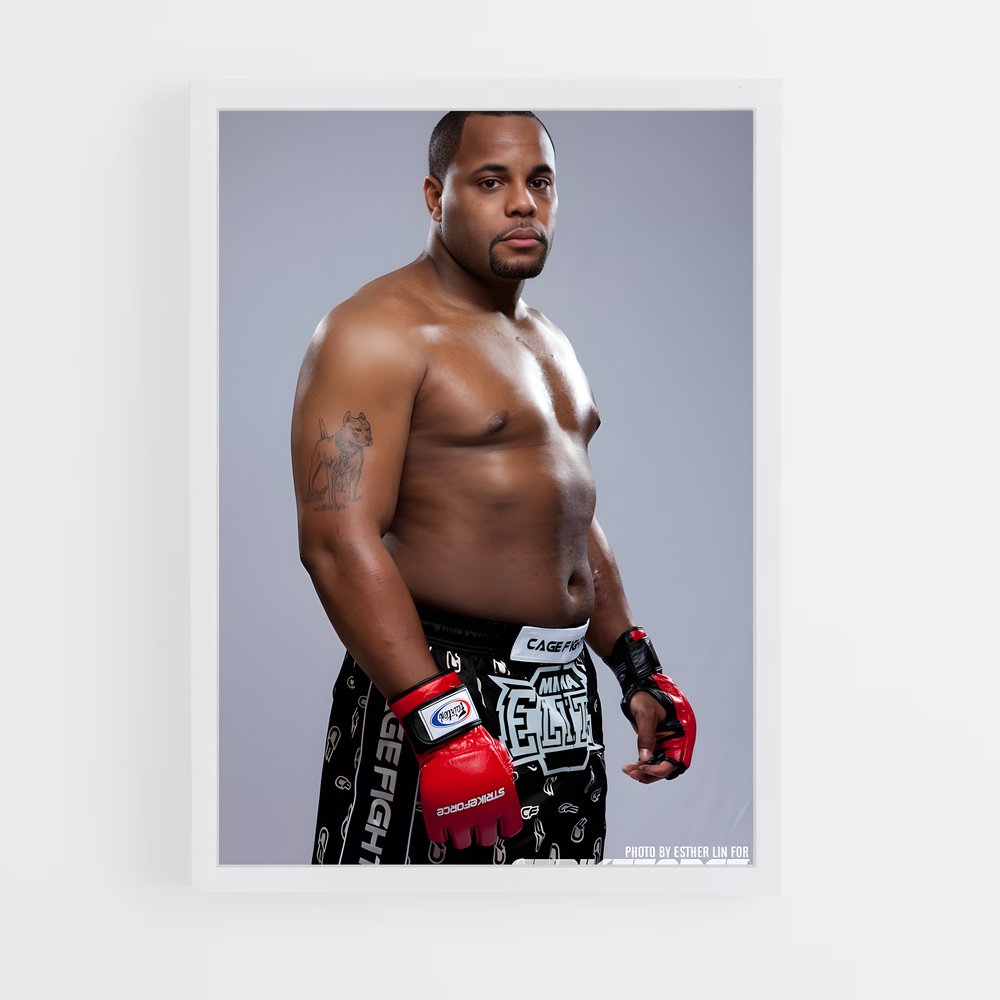 Poster Champ d'Octogone – affiche MMA (vue 3)